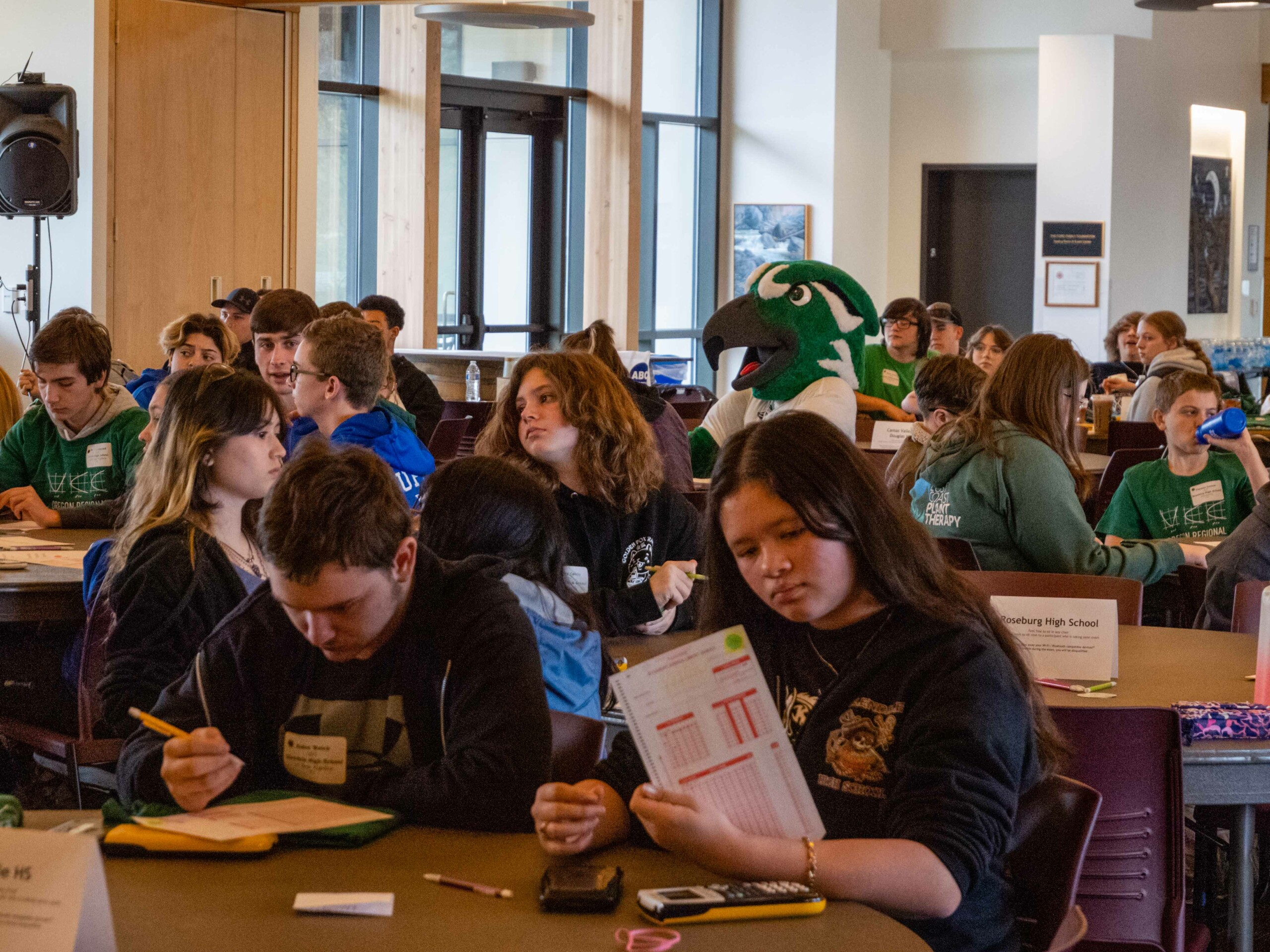 High Schools Compete at UCC for 2023 Oregon State Math Invitational