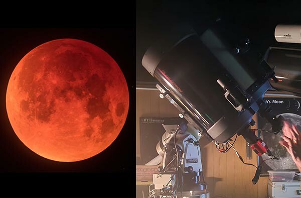 Paul Morgan Observatory Reopens and hosts Lunar Eclipse Stargaze; Free community event