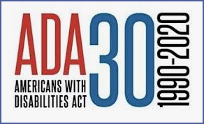 Americans with Disabilities Act 1990-2020 Logo