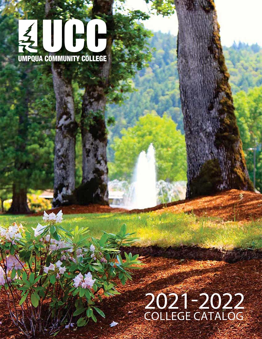 2021-22 UCC College Catalog cover
