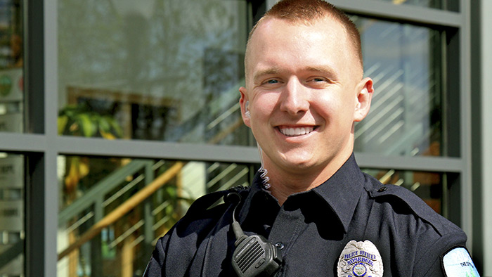 From Childhood Picture to Real-life Cop