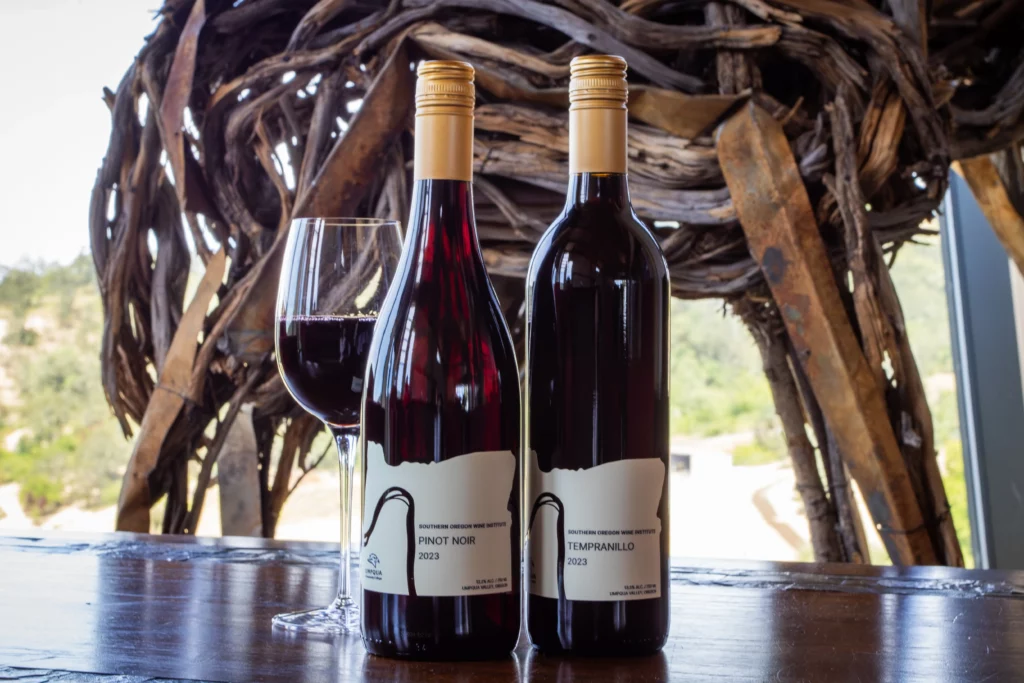 two bottles of wine
