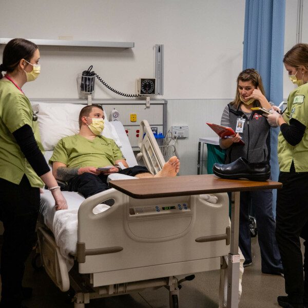 medical assistant students